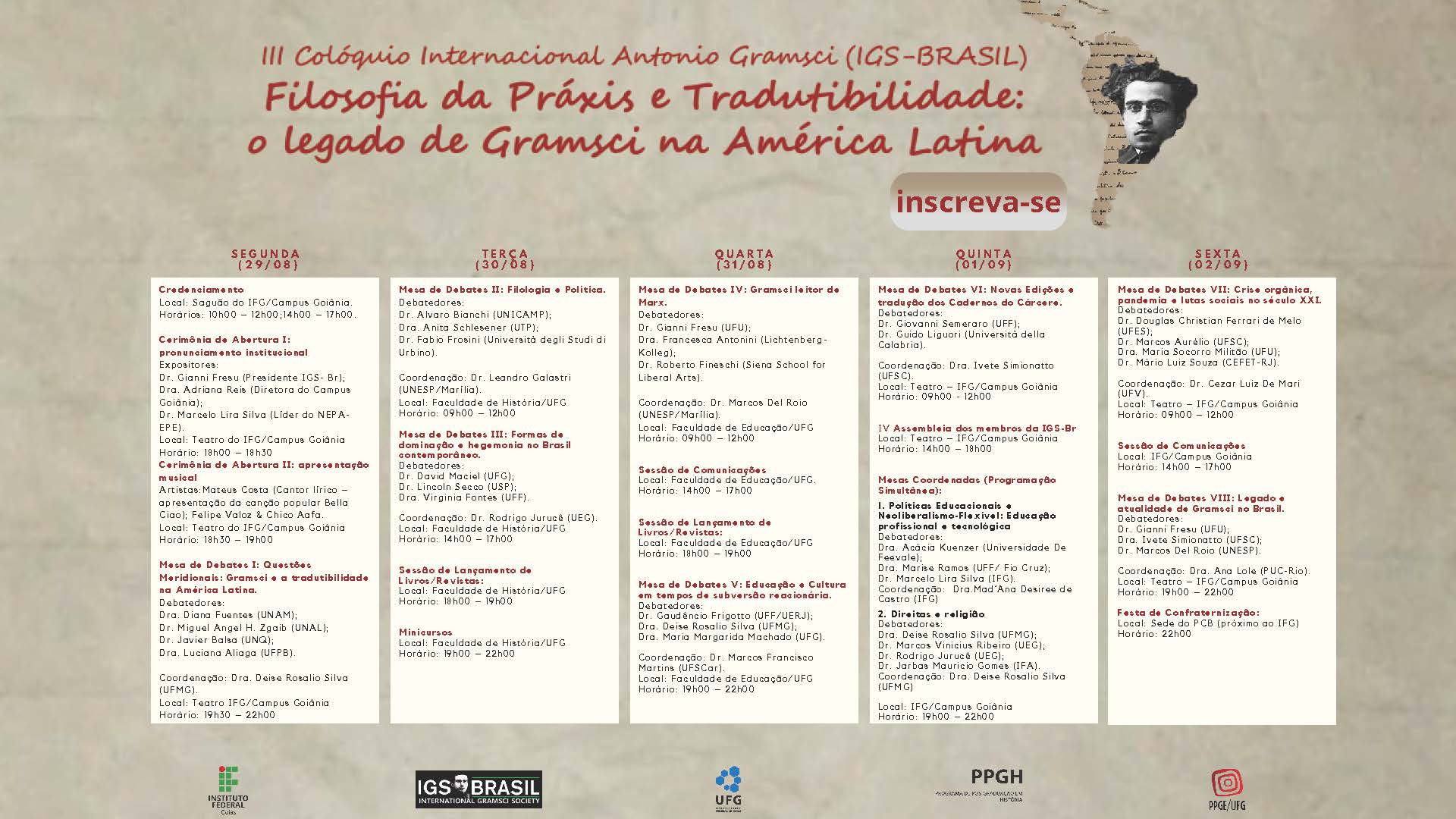 III Colóquio Internacional Antonio Gramsci (IGS-Brasil)